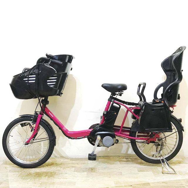 電動自転車 中古 子供乗せ パナソニック ギュット ミニ DX ピンク 20インチ KD509 電動アシスト自転車 神戸 | Panasonic | 20