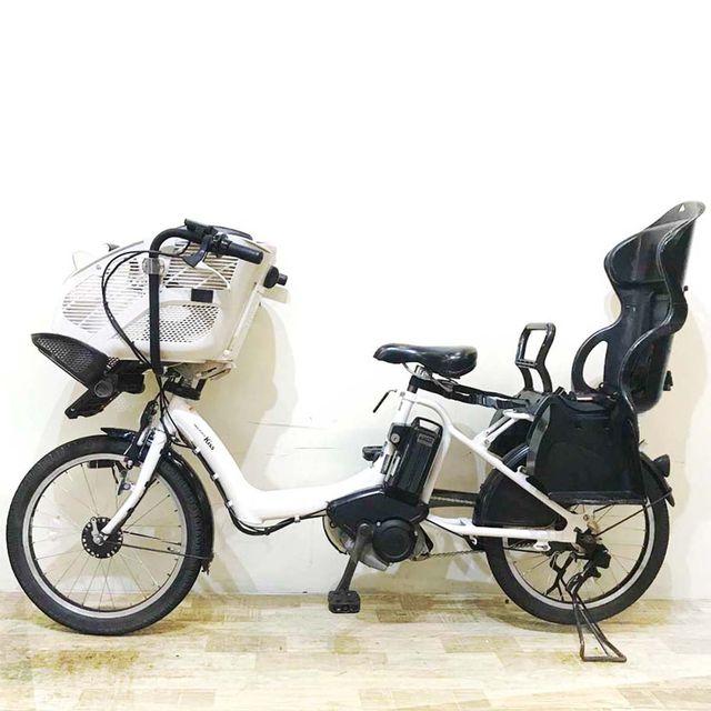 電動自転車 中古 子供乗せ ヤマハ PAS Kiss mini パス キッス ミニ ホワイト 20インチ KD510 電動アシスト自転車 神戸 | YAMAHA | 15