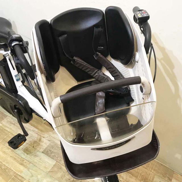 電動自転車 中古 子供乗せ ヤマハ PAS Kiss mini パス キッス ミニ ホワイト 20インチ KD510 電動アシスト自転車 神戸 | YAMAHA | 05