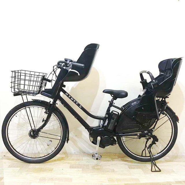 電動自転車 中古 子供乗せ ブリヂストン HYDEE 2 ハイディ ツー ブラック 26インチ KD512 電動アシスト自転車 神戸 | BRIDGESTONE | 20