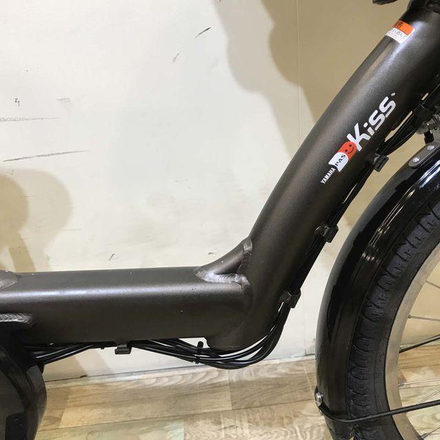 電動自転車 中古 子供乗せ ヤマハ PAS Kiss mini パス キッス ミニ カーキ 20インチ KD515 電動アシスト自転車 神戸 | YAMAHA | 04