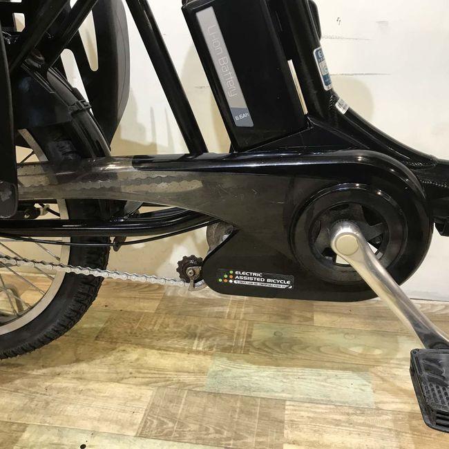 電動自転車 中古 子供乗せ パナソニック ギュット ミニ K ブラック 20インチ KD517 電動アシスト自転車 神戸 | Panasonic | 14