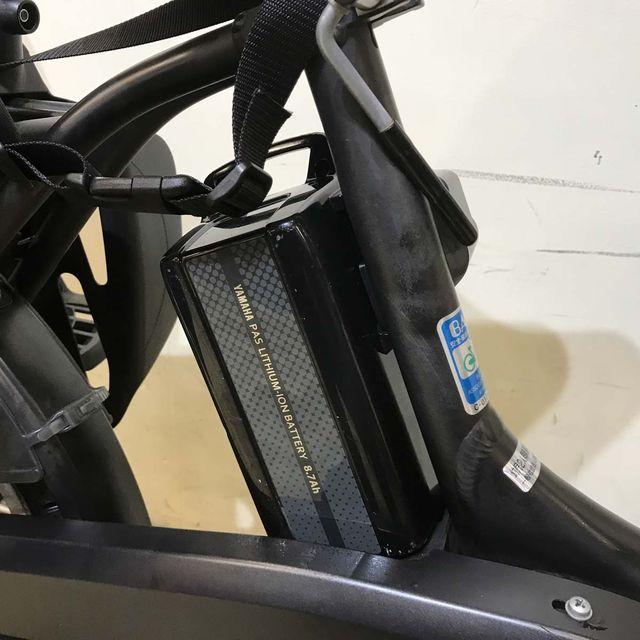 新基準ヤマハパスベイビー8.7Ah電動自転車中古 YAMAHA（ヤマハ） 電動自転車 中古 子供乗せ PAS Babby un パス バビー