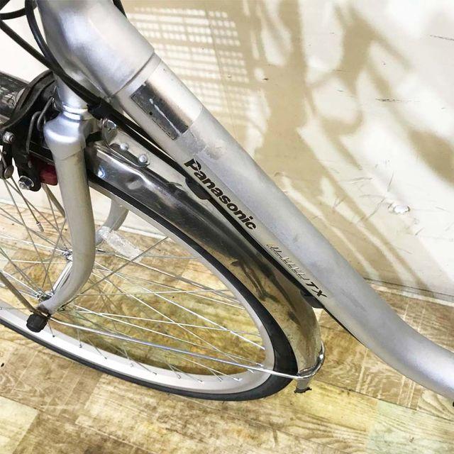 電動自転車 中古 ママチャリ パナソニック ビビ TX シルバー 26インチ KE014 電動アシスト自転車 神戸 | Panasonic | 10