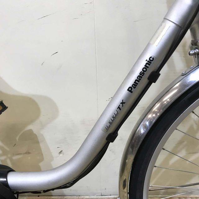 電動自転車 中古 ママチャリ パナソニック ビビ TX シルバー 26インチ KE014 電動アシスト自転車 神戸 | Panasonic | 04