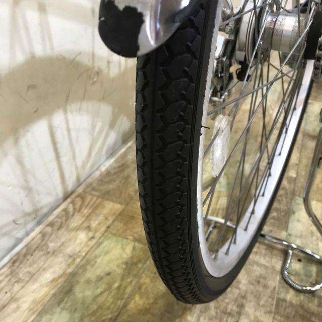 電動自転車 中古 ママチャリ パナソニック ビビ TX シルバー 26インチ KE014 電動アシスト自転車 神戸 | Panasonic | 08