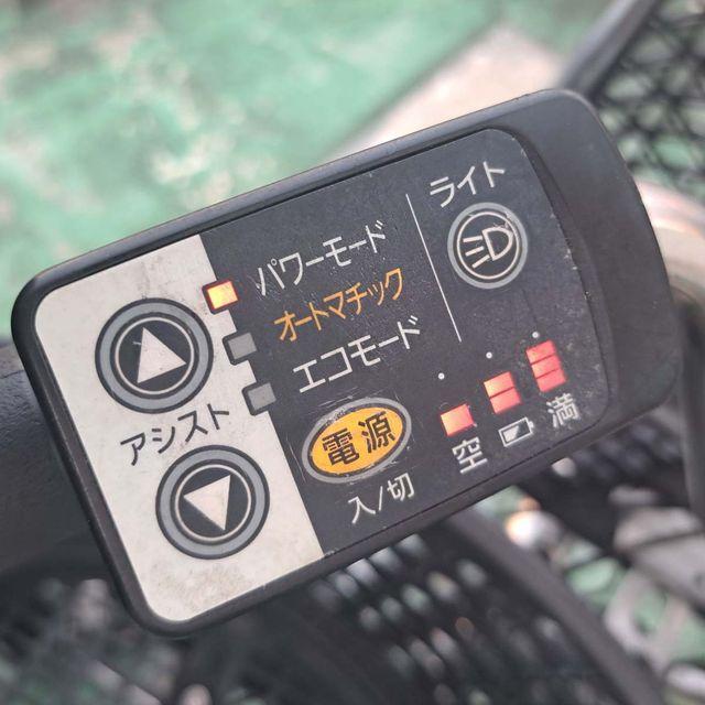 電動自転車 中古 ママチャリ パナソニック ビビ TX シルバー 26インチ KE014 電動アシスト自転車 神戸 | Panasonic | 06