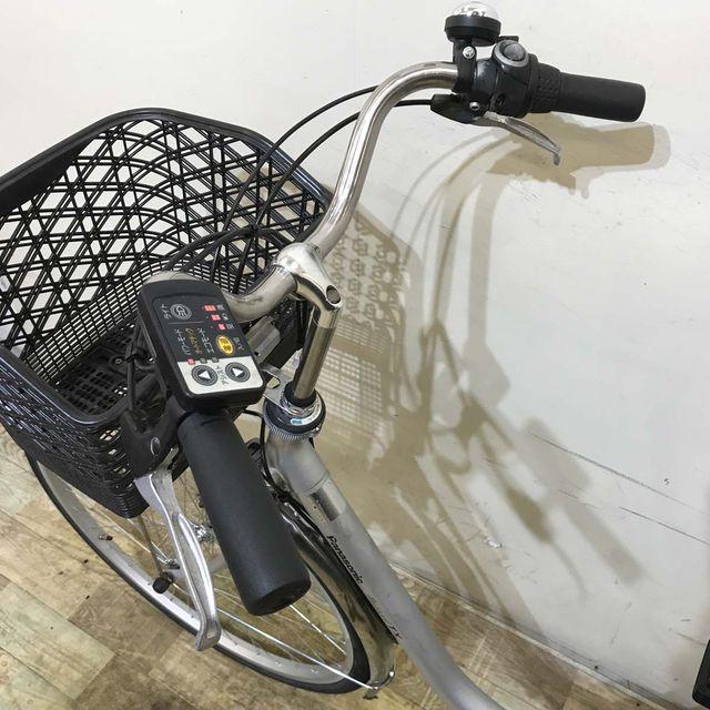 電動自転車 中古 ママチャリ パナソニック ビビ TX シルバー 26インチ KE014 電動アシスト自転車 神戸 | Panasonic | 09