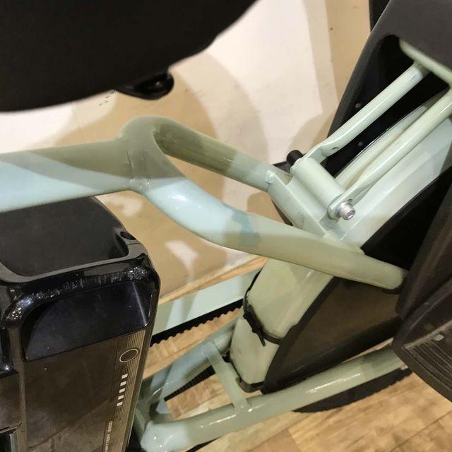 電動自転車 中古 子供乗せ ブリヂストン bikke MOB dd ビッケ モブ dd グリーン 前24×後20インチ KE015 電動アシスト自転車 神戸 | BRIDGESTONE | 14