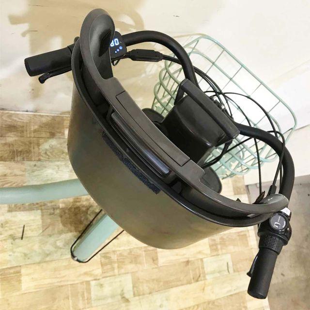 電動自転車 中古 子供乗せ ブリヂストン bikke MOB dd ビッケ モブ dd グリーン 前24×後20インチ KE015 電動アシスト自転車 神戸 | BRIDGESTONE | 03