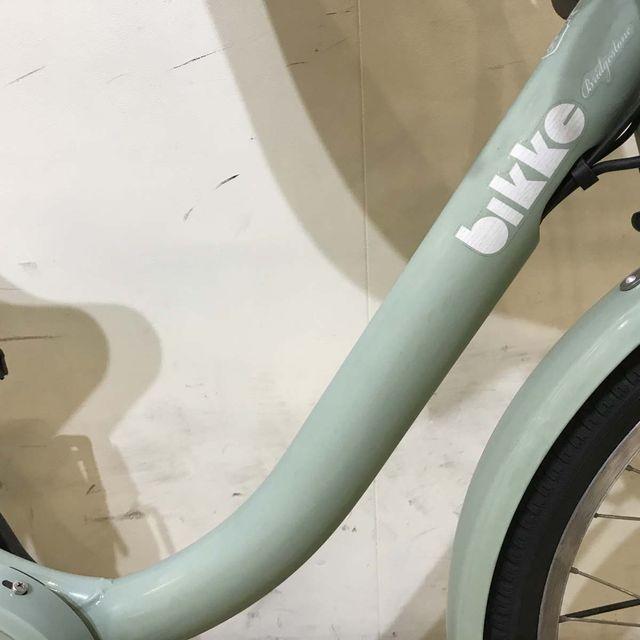 電動自転車 中古 子供乗せ ブリヂストン bikke MOB dd ビッケ モブ dd グリーン 前24×後20インチ KE015 電動アシスト自転車 神戸 | BRIDGESTONE | 04