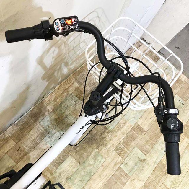電動自転車 中古 子供乗せ ブリヂストン bikke e ビッケ イー ホワイト 20インチ KE016 電動アシスト自転車 神戸 | BRIDGESTONE | 03