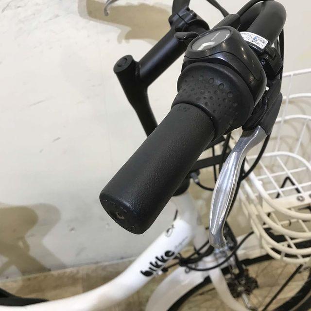 電動自転車 中古 子供乗せ ブリヂストン bikke e ビッケ イー ホワイト 20インチ KE016 電動アシスト自転車 神戸 | BRIDGESTONE | 09