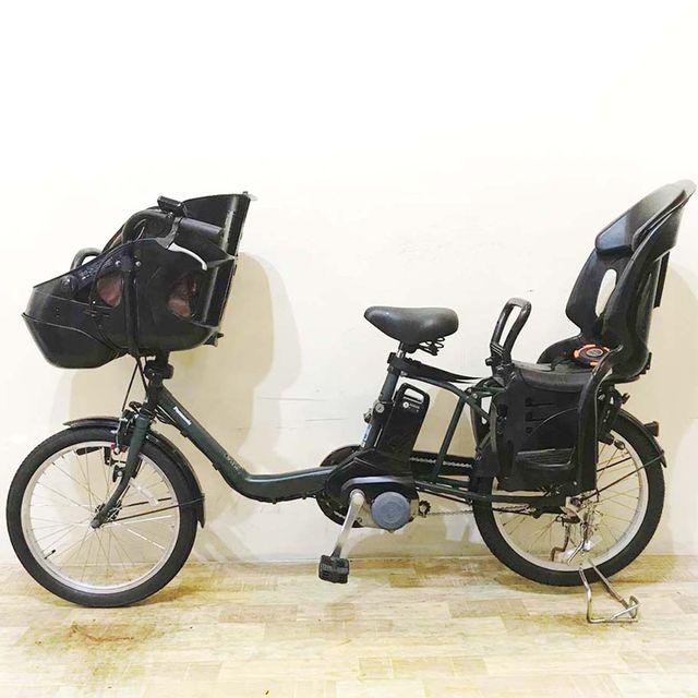 電動自転車 中古 子供乗せ パナソニック ギュット ミニ DX グリーン 20インチ KE017 電動アシスト自転車 神戸 | Panasonic | 13