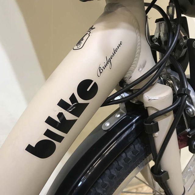 中古　ビッケポーラーe　ホワイト 中古ブリヂストン ビッケ／bikkeシリーズ 電動自転車が格安！子供乗せ