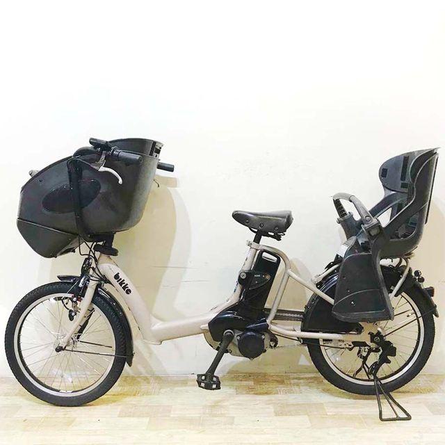 【値下げ‼️】中古 ビッケポーラe子乗せ自転車 BRIDGESTONE（ブリヂストン） 電動自転車 子供乗せ bikke POLAR