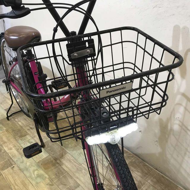 電動自転車 中古 ママチャリ パナソニック エーガールズ ピンク 26インチ KE033 電動アシスト自転車 神戸 | Panasonic | 05
