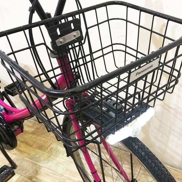 電動自転車 中古 ママチャリ パナソニック エーガールズ ピンク 26インチ KE033 電動アシスト自転車 神戸 | Panasonic | 09