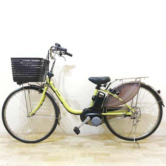 中古 電動自転車 パナソニック ビビデラックス 新品充電器付き Panasonic（パナソニック） 電動自転車 中古 ママチャリ ビビ DX