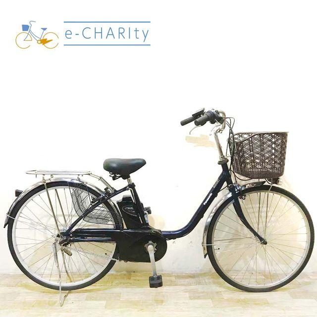 電動自転車 中古 ママチャリ パナソニック ビビ TX ネイビー 26インチ KE040 電動アシスト自転車 神戸 | Panasonic