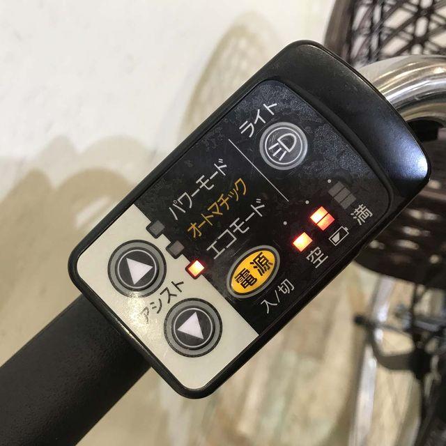 電動自転車 中古 ママチャリ パナソニック ビビ TX ネイビー 26インチ KE040 電動アシスト自転車 神戸 | Panasonic | 06