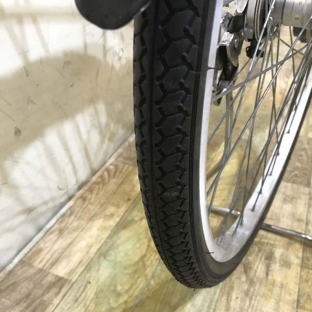 電動自転車 中古 ママチャリ パナソニック ビビ TX ネイビー 26インチ KE040 電動アシスト自転車 神戸 | Panasonic | 08