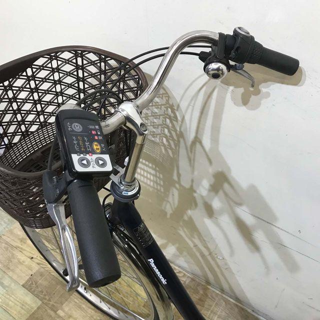 電動自転車 中古 ママチャリ パナソニック ビビ TX ネイビー 26インチ KE040 電動アシスト自転車 神戸 | Panasonic | 09