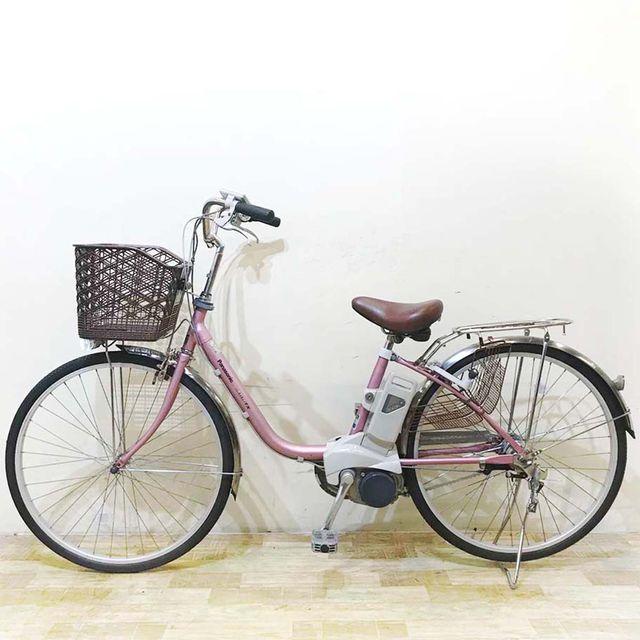 電動自転車 中古 ママチャリ パナソニック ビビ TX ピンク 26インチ KE041 電動アシスト自転車 神戸 | Panasonic | 10