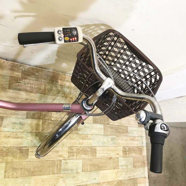 電動自転車 中古 ママチャリ パナソニック ビビ TX ピンク 26インチ KE041 電動アシスト自転車 神戸 | Panasonic | 03
