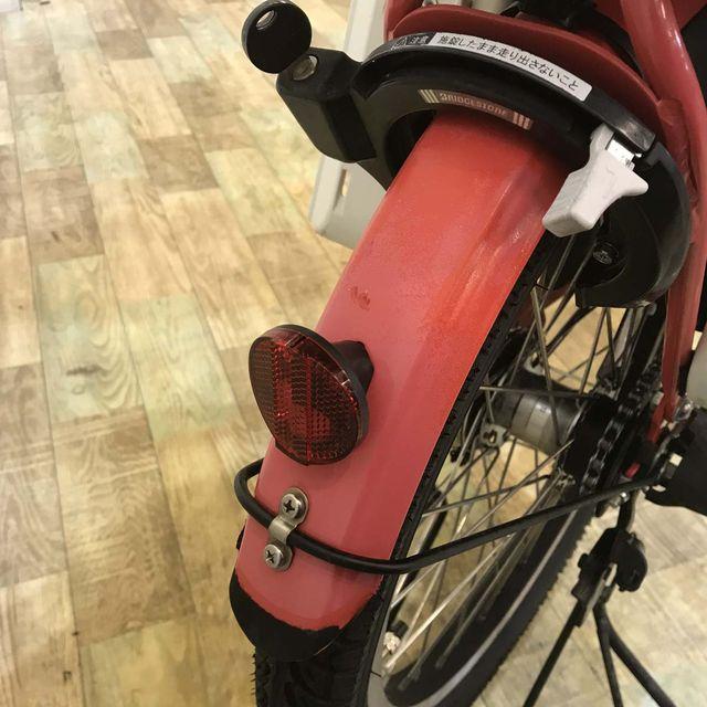 電動自転車 中古 子供乗せ ブリヂストン bikke 2 e ビッケ ツー イー レッド 20インチ KE045 電動アシスト自転車 神戸 | BRIDGESTONE | 14