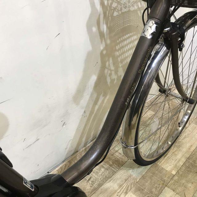 電動自転車 中古 ママチャリ パナソニック ビビ DX ブラウン 26インチ KE048 電動アシスト自転車 神戸 | Panasonic | 13