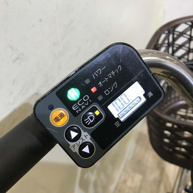 電動自転車 中古 ママチャリ パナソニック ビビ DX ブラウン 26インチ KE048 電動アシスト自転車 神戸 | Panasonic | 06