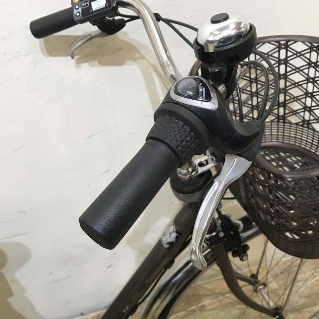電動自転車 中古 ママチャリ パナソニック ビビ DX ブラウン 26インチ KE048 電動アシスト自転車 神戸 | Panasonic | 09