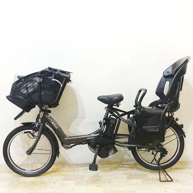 電動自転車 中古 子供乗せ ヤマハ PAS Kiss mini パス キッス ミニ カーキ 20インチ KE058 電動アシスト自転車 神戸 | YAMAHA | 14