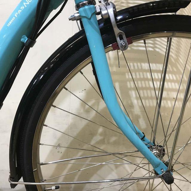 YAMAHA（ヤマハ） 電動自転車 中古 ママチャリ PAS ナチュラ XL ブルー