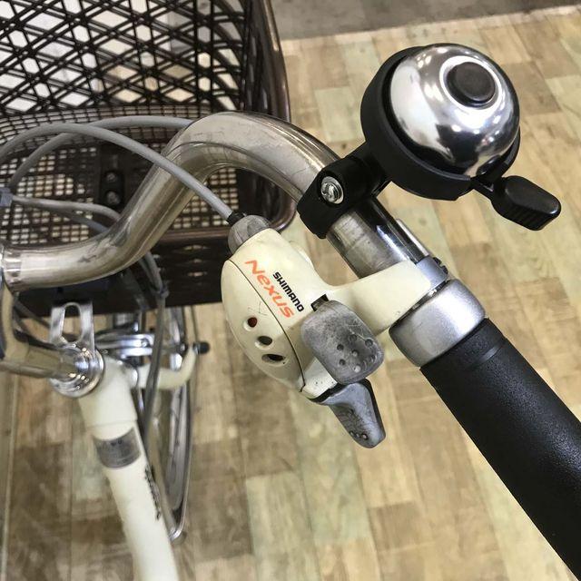 電動自転車 中古 小径車 パナソニック ビビ SS 20 アイボリーホワイト 20インチ KE075 電動アシスト自転車 神戸 | Panasonic | 11