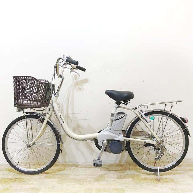 電動自転車 中古 小径車 パナソニック ビビ SS 20 アイボリーホワイト 20インチ KE075 電動アシスト自転車 神戸 | Panasonic | 13