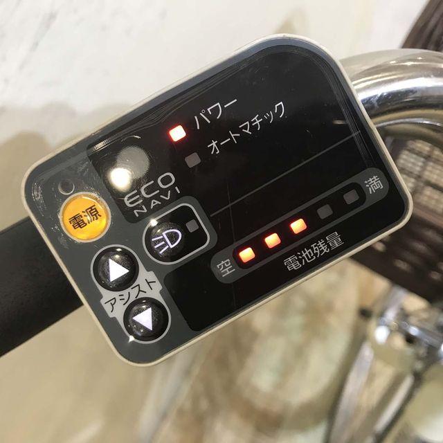 電動自転車 中古 小径車 パナソニック ビビ SS 20 アイボリーホワイト 20インチ KE075 電動アシスト自転車 神戸 | Panasonic | 06