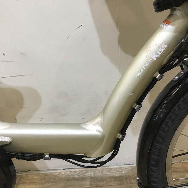電動自転車 中古 子供乗せ ヤマハ PAS Kiss mini パス キッス ミニ ゴールド 20インチ KE076 電動アシスト自転車 神戸 | YAMAHA | 04