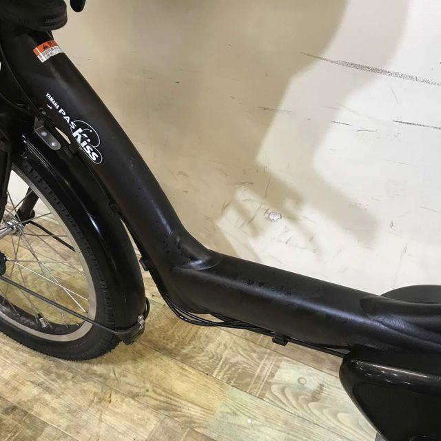 電動自転車 中古 子供乗せ ヤマハ PAS Kiss mini パス キッス ミニ ブラウン 20インチ KE077 電動アシスト自転車 神戸 | YAMAHA | 12