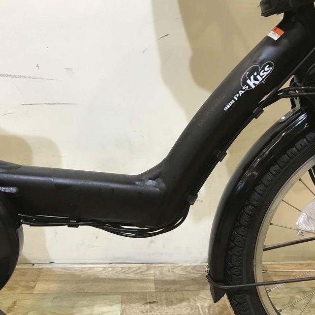 電動自転車 中古 子供乗せ ヤマハ PAS Kiss mini パス キッス ミニ ブラウン 20インチ KE077 電動アシスト自転車 神戸 | YAMAHA | 04