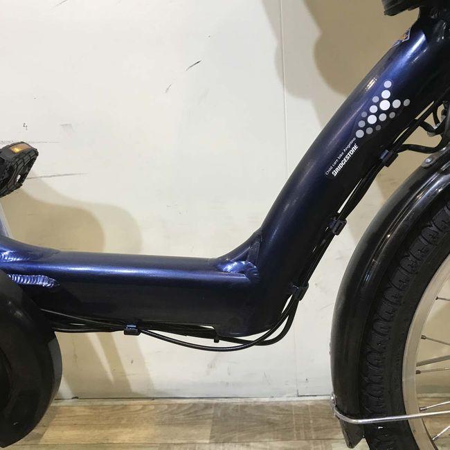 電動自転車 中古 子供乗せ ブリヂストン アンジェリーノ プティット e ネイビー 20インチ KE086 電動アシスト自転車 神戸 | BRIDGESTONE | 04