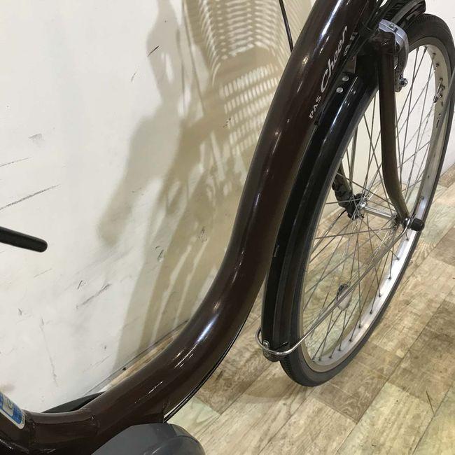 電動自転車 中古 ママチャリ ヤマハ PAS Cheer パス チア ブラウン 26インチ KE090 電動アシスト自転車 神戸 | YAMAHA | 12
