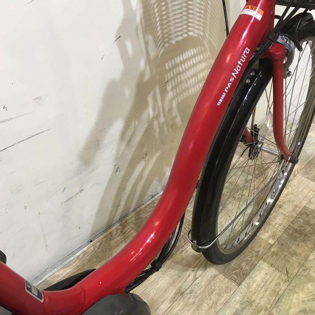 YAMAHA（ヤマハ） 電動自転車 中古 ママチャリ PAS ナチュラ L レッド 