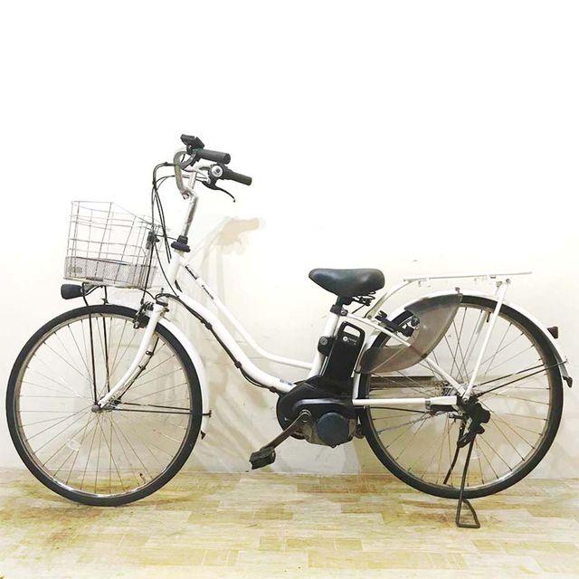 電動自転車 中古 ママチャリ パナソニック TIMO I ティモ I ホワイト 26インチ KE103 電動アシスト自転車 神戸 | Panasonic | 18