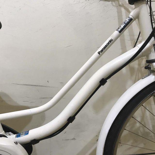 電動自転車 中古 ママチャリ パナソニック TIMO I ティモ I ホワイト 26インチ KE103 電動アシスト自転車 神戸 | Panasonic | 04