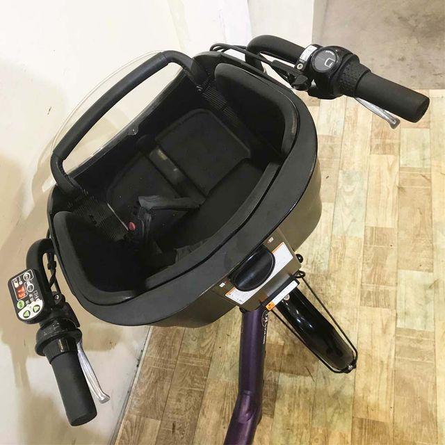 電動自転車 中古 子供乗せ ヤマハ PAS Kiss mini パス キッス ミニ パープル 20インチ KE113 電動アシスト自転車 神戸 | YAMAHA | 03
