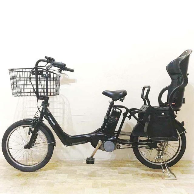 電動自転車 中古 子供乗せ パナソニック ギュット ミニ K ブラック 20インチ KE116 電動アシスト自転車 神戸 | Panasonic | 14