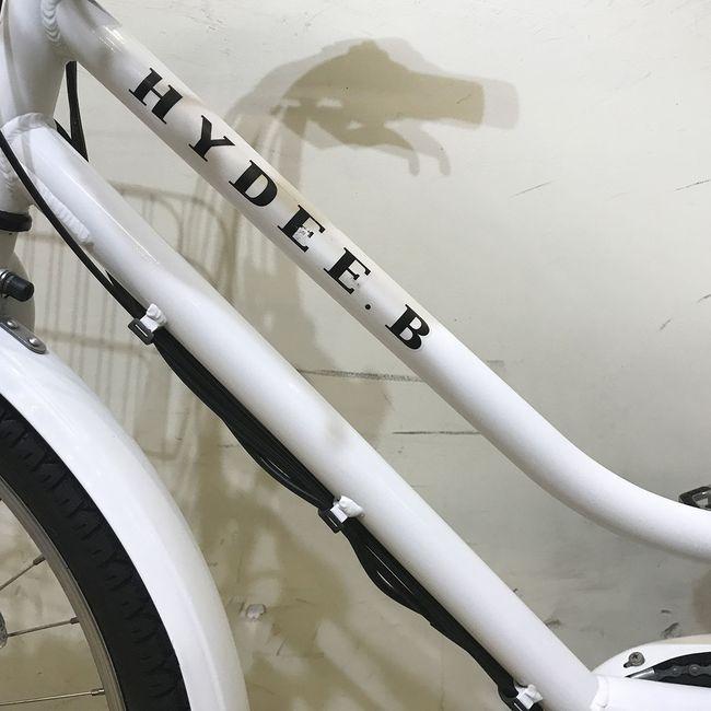 電動自転車 中古 子供乗せ ブリヂストン HYDEE B ハイディ ビー ホワイト 26インチ KE128 電動アシスト自転車 神戸 | BRIDGESTONE | 14