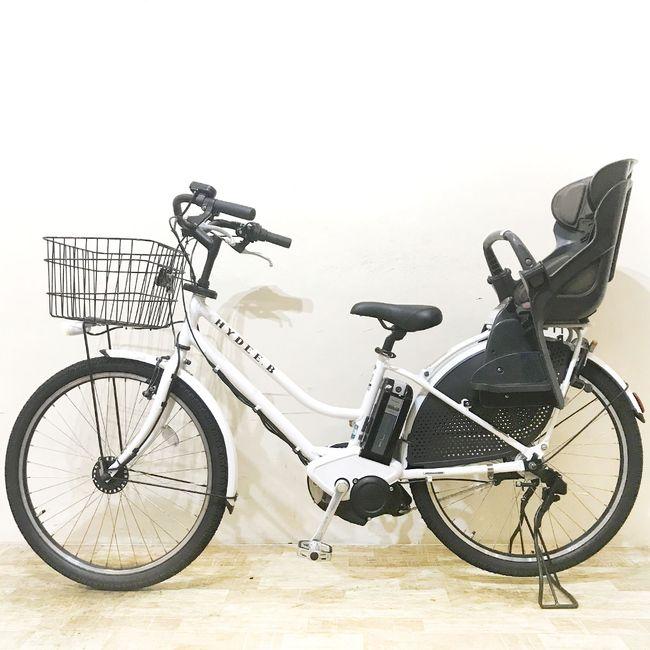 電動自転車 中古 子供乗せ ブリヂストン HYDEE B ハイディ ビー ホワイト 26インチ KE128 電動アシスト自転車 神戸 | BRIDGESTONE | 16